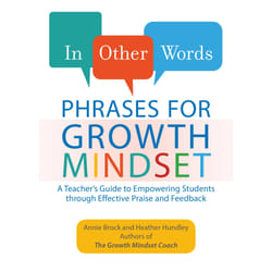 ISBN In Other Words: Phrases for Growth Mindset
