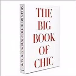ISBN Big Book Of Chic, Art & design, Anglais, Couverture rigide, 300 pages