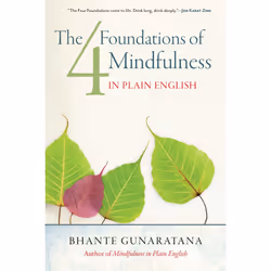ISBN The Four Foundations of Mindfulness in Plain English, Anglais, Livre de poche, 192 pages