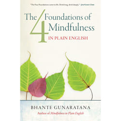 ISBN The Four Foundations of Mindfulness in Plain English Livre de poche
