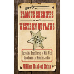ISBN Famous Sheriffs and Western Outlaws livre histoire Anglais