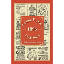 ISBN Fannie Farmer 1896 Cook Book livre Cooking Anglais Couverture rigide