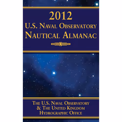 ISBN 2012 U.S. Naval Observatory Nautical Almanac, Voyage, Anglais, Livre broché, 360 pages