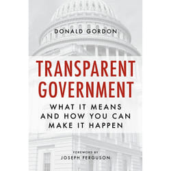 ISBN Transparent Government livre