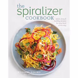 ISBN The Spiralizer Cookbook, Anglais, Couverture rigide, 56 pages