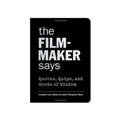 ISBN Filmmaker Says: Quotes, Quips, and Words of Wisdom livre TV & radio Anglais Couverture rigide