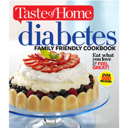 ISBN Taste of Home Diabetes Family Friendly Cookbook Livre de poche