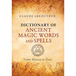 ISBN Dictionary of Ancient Magic Words and Spells Couverture rigide