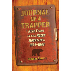 ISBN Journal of a Trapper livre histoire Anglais