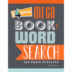 ISBN Go!Games Mega Book of Word Search, Livre broché, 432 pages
