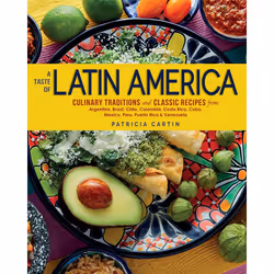 ISBN A Taste of Latin America, nourriture &amp; boisson, Anglais, Couverture rigide, 176 pages