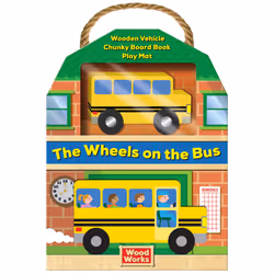 ISBN Woodworks Nursery Rhymes: Wheels on the Bus, Anglais, Autres formats, 16 pages