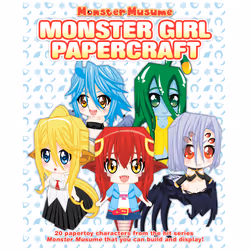 ISBN Monster Musume: Monster Girl Papercrafts, Anglais, Livre broché, 128 pages