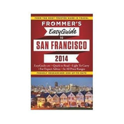 ISBN Frommer's EasyGuide to San Francisco 2014 livre Voyage Anglais