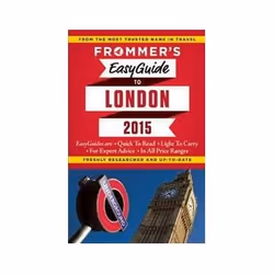 ISBN Frommer's EasyGuide to London 2015, Voyage, Anglais, 256 pages