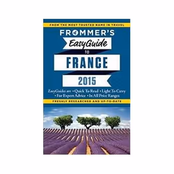 ISBN Frommer's EasyGuide to France 2015, Voyage, Anglais, 256 pages