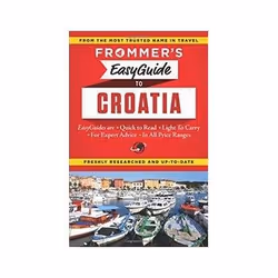 ISBN Frommer's EasyGuide to Croatia, Voyage, Anglais, 256 pages