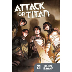 ISBN Attack on Titan 21 livre Fiction Anglais