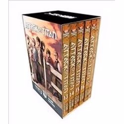 ISBN Attack On Titan Season 3 Manga Box Set, comédies &amp; nouvelles graphiques, Anglais, 768 pages
