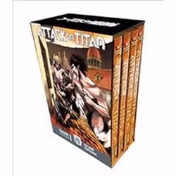 ISBN Attack On Titan Season 1 Part 2 Manga Box Set, comédies & nouvelles graphiques, Anglais, 768 pages