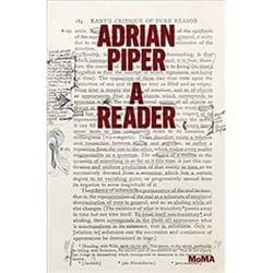 ISBN Adrian Piper: A Reader livre Art & design Anglais