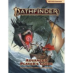 Paizo Pathfinder Advanced Player's Guide livre Aventure Anglais