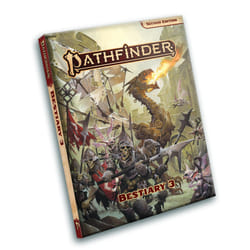 Paizo Pathfinder Bestiary 3 livre Aventure Anglais