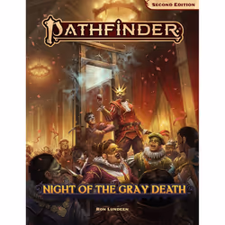 Paizo Pathfinder Adventure: Night of the Gray Death, Aventure, Anglais