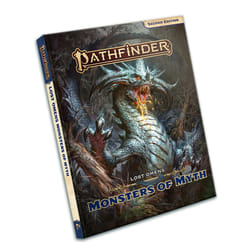 Paizo Pathfinder Lost Omens: Monsters of Myth livre Aventure Anglais