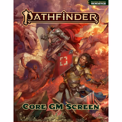 Paizo Pathfinder 2: GM Screen Remaster, Écran du maître du jeu, Multicolore