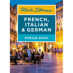 ISBN Rick Steves French, Italian & German Phrase Book livre Education Anglais
