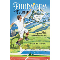 ISBN Footsteps of Federer livre Voyage Anglais