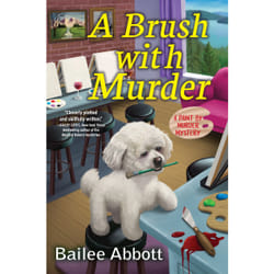 ISBN A Brush with Murder Couverture rigide