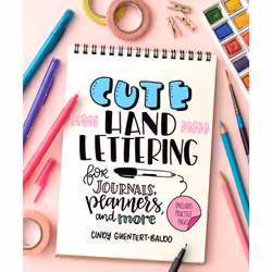 ISBN Cute Hand Lettering, métier &amp; loisirs, Anglais, Livre broché, 240 pages