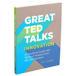 ISBN Great TED Talks: Innovation livre Art & design Anglais Livre broché 192 pages