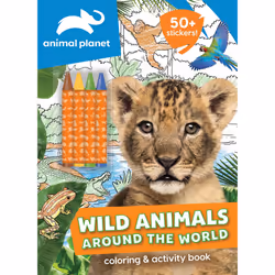 ISBN Animal Planet: Wild Animals Around the World Coloring and Activity Book, Animaux, Anglais, Livre broché, 48 pages