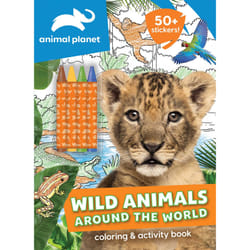 ISBN Animal Planet: Wild Animals Around the World Coloring and Activity Book livre Animaux Anglais Livre broché 48 pages