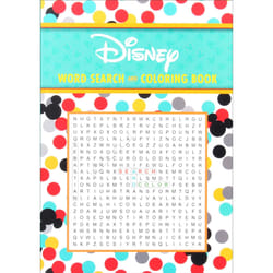 ISBN Disney Word Search and Coloring Book livre jeux Anglais