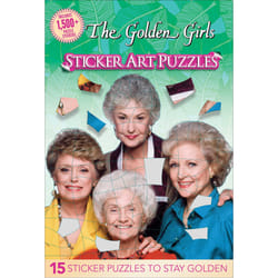 ISBN Golden Girls Sticker Art Puzzles livre jeux Anglais Livre broché 80 pages