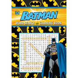ISBN Batman: Word Search & Coloring Book livre jeux Anglais