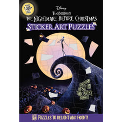 ISBN Disney Tim Burton's The Nightmare Before Christmas Sticker Art Puzzles livre jeux Anglais