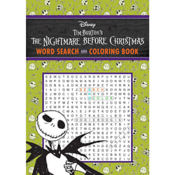 ISBN Disney Tim Burton's The Nightmare Before Christmas Word Search and Coloring Book livre jeux Anglais