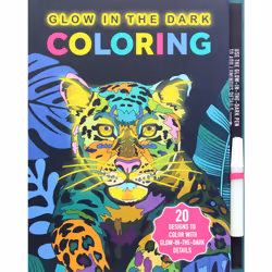 ISBN Glow in the Dark Coloring, métier & loisirs, Anglais, Livre broché, 56 pages