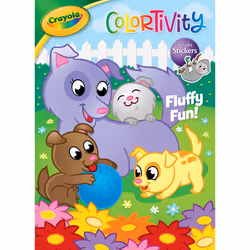 ISBN Crayola Colortivity: Fluffy Fun!, fiction litéraire, Anglais, Livre broché, 48 pages