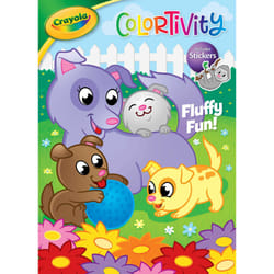 ISBN Crayola Colortivity: Fluffy Fun! livre fiction litéraire Anglais Livre broché 48 pages