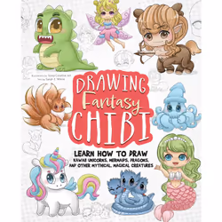 ISBN Drawing Fantasy Chibi, métier & loisirs, Anglais, Livre broché, 168 pages