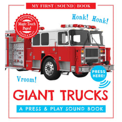 ISBN Giant Trucks: My First Book of Sounds livre Littérature Anglais Couverture rigide