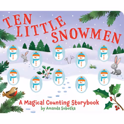 Simon & Schuster Ten Little Snowmen, Pour enfants, Anglais, Couverture rigide, 24 pages