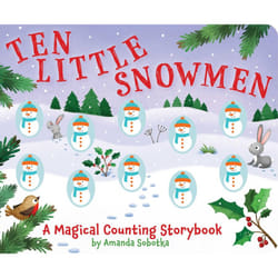 Simon & Schuster Ten Little Snowmen livre Pour enfants Anglais Couverture rigide