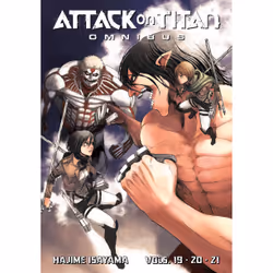ISBN Attack on Titan Omnibus 7 (Vol. 19-21), Anglais, Livre broché, 576 pages